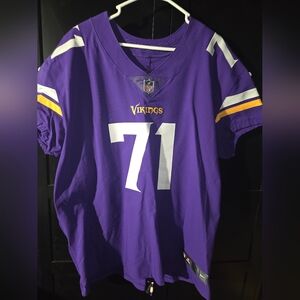 Christian Darrisaw Nike Vapor Elite Minnesota Vikings Jersey Men's 52 NWT